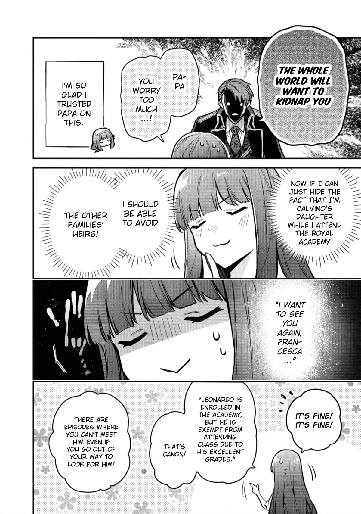 Akutou Ikka no Mana Musume, Tensei Saki mo Otome Game no Gokudou Reijou deshita: Saijoukyuu Rank no Akuyaku-sama, Sono Dekiai wa Fuyou desu! Chapter 3 Online - página 7