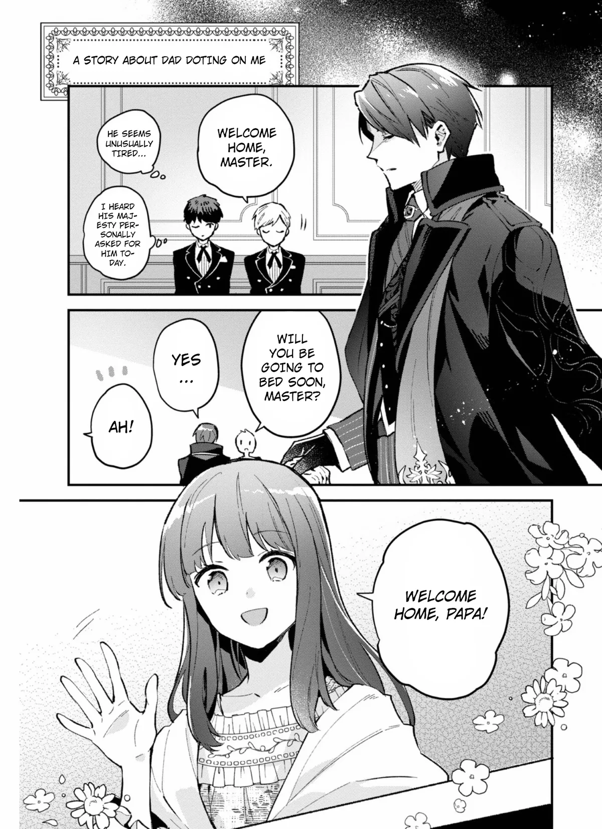 Akutou Ikka no Mana Musume, Tensei Saki mo Otome Game no Gokudou Reijou deshita: Saijoukyuu Rank no Akuyaku-sama, Sono Dekiai wa Fuyou desu! Chapter 4.5 Online - página 3