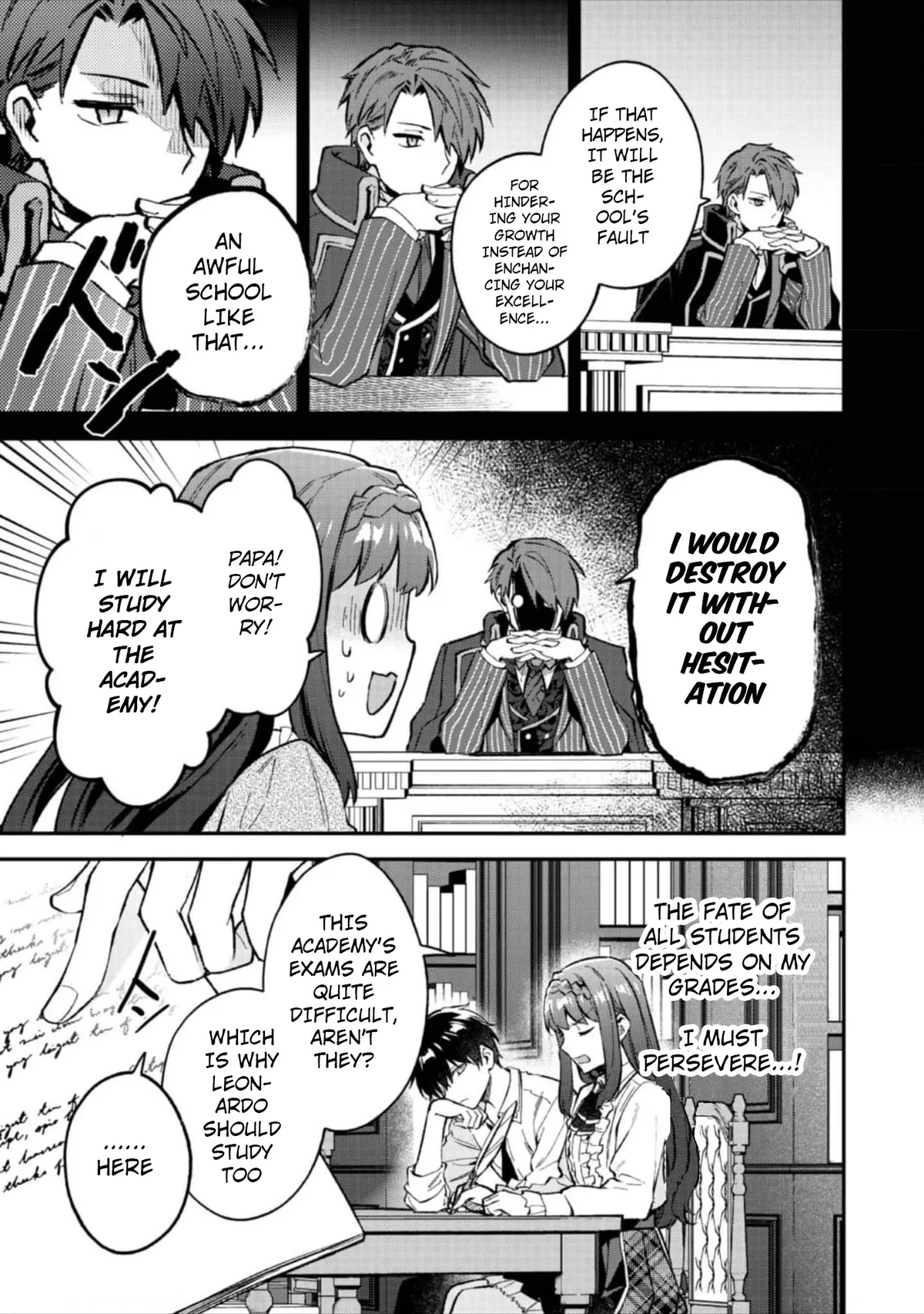 Akutou Ikka no Mana Musume, Tensei Saki mo Otome Game no Gokudou Reijou deshita: Saijoukyuu Rank no Akuyaku-sama, Sono Dekiai wa Fuyou desu! Chapter 5 Online - página 22