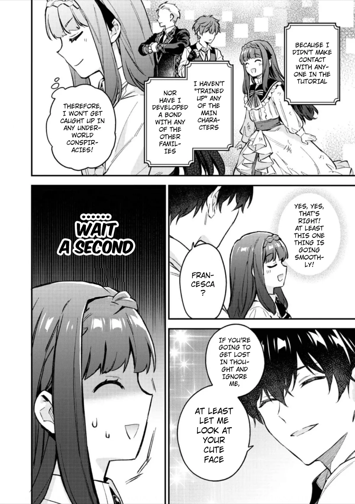 Akutou Ikka no Mana Musume, Tensei Saki mo Otome Game no Gokudou Reijou deshita: Saijoukyuu Rank no Akuyaku-sama, Sono Dekiai wa Fuyou desu! Chapter 5 Online - página 25