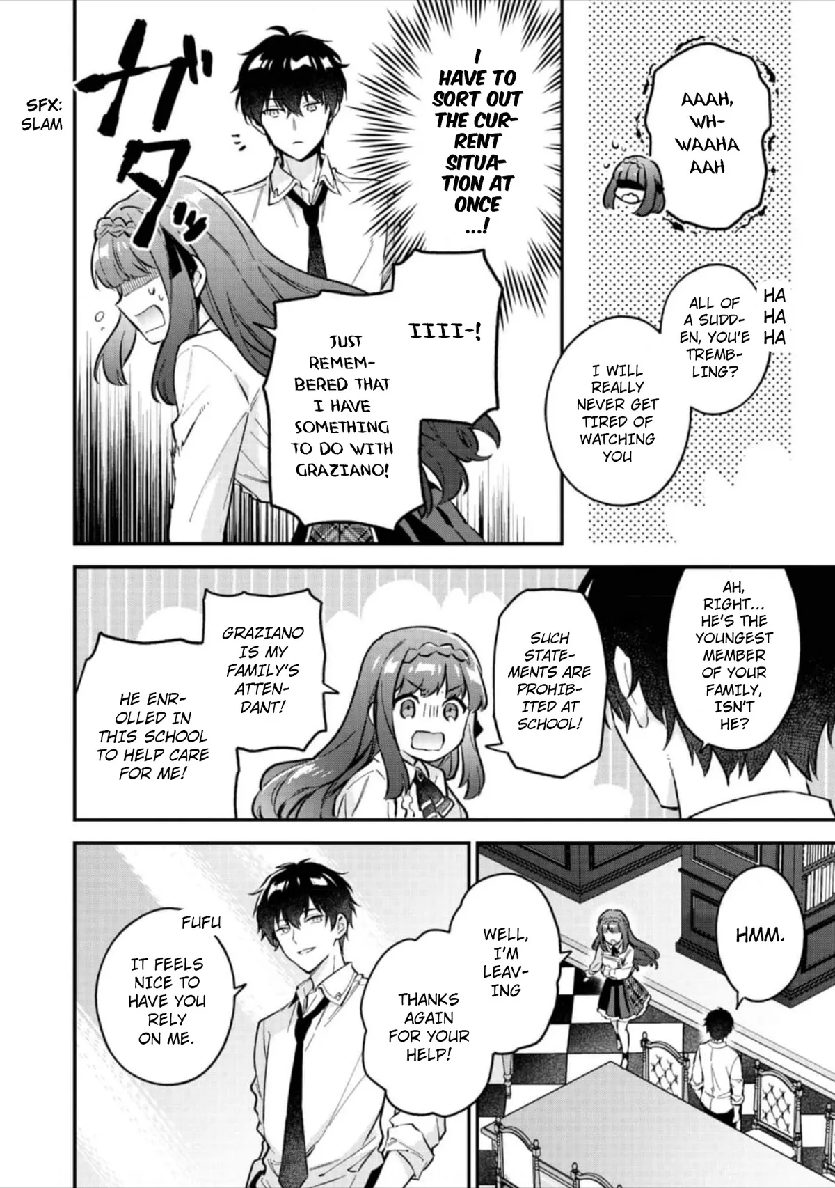 Akutou Ikka no Mana Musume, Tensei Saki mo Otome Game no Gokudou Reijou deshita: Saijoukyuu Rank no Akuyaku-sama, Sono Dekiai wa Fuyou desu! Chapter 5 Online - página 27