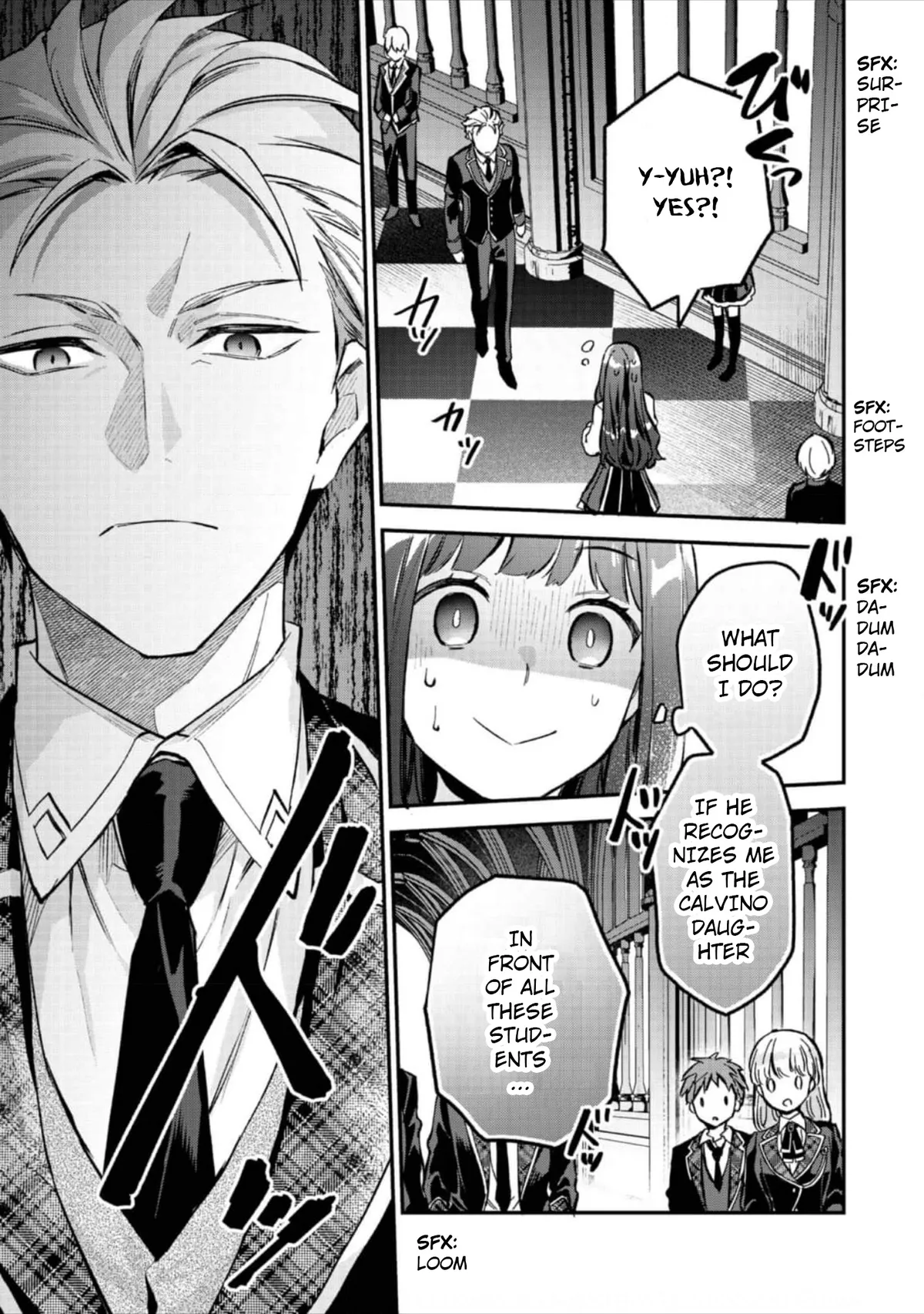 Akutou Ikka no Mana Musume, Tensei Saki mo Otome Game no Gokudou Reijou deshita: Saijoukyuu Rank no Akuyaku-sama, Sono Dekiai wa Fuyou desu! Chapter 5 Online - página 32