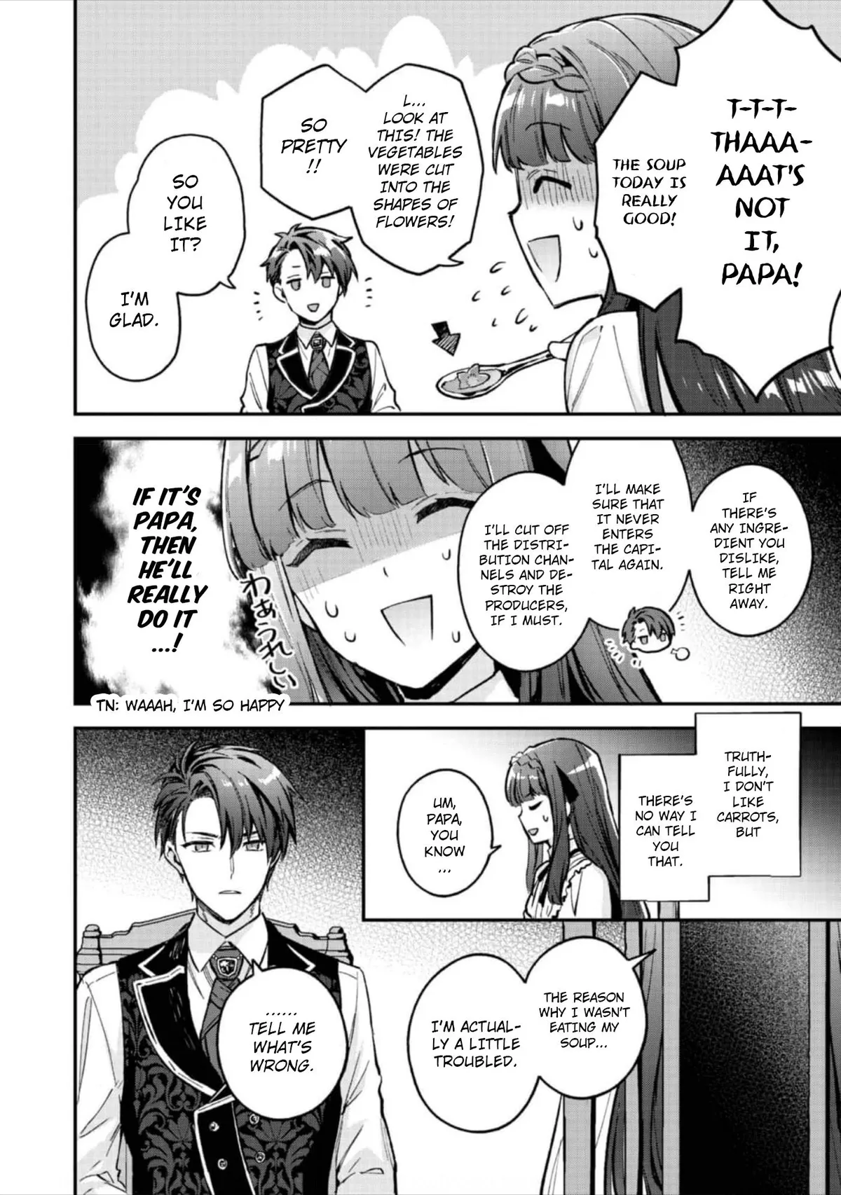 Akutou Ikka no Mana Musume, Tensei Saki mo Otome Game no Gokudou Reijou deshita: Saijoukyuu Rank no Akuyaku-sama, Sono Dekiai wa Fuyou desu! Chapter 7 Online - página 23