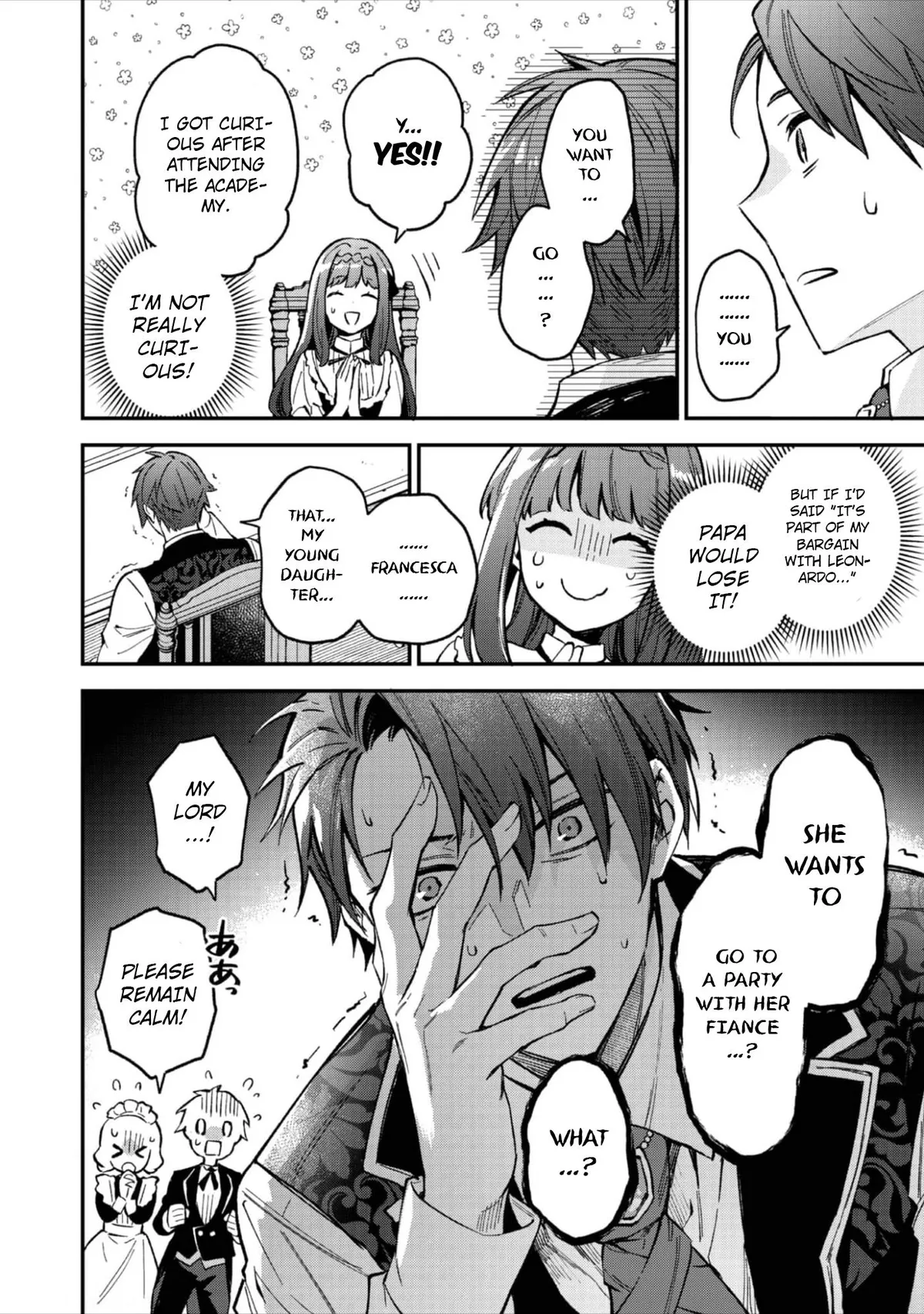 Akutou Ikka no Mana Musume, Tensei Saki mo Otome Game no Gokudou Reijou deshita: Saijoukyuu Rank no Akuyaku-sama, Sono Dekiai wa Fuyou desu! Chapter 7 Online - página 29