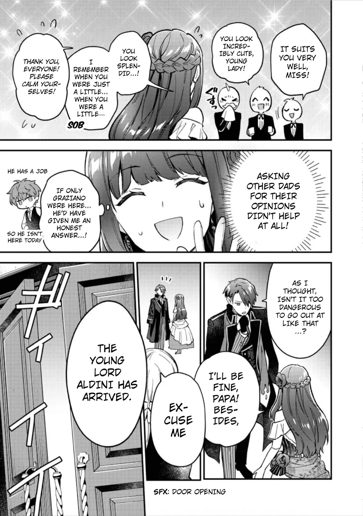 Akutou Ikka no Mana Musume, Tensei Saki mo Otome Game no Gokudou Reijou deshita: Saijoukyuu Rank no Akuyaku-sama, Sono Dekiai wa Fuyou desu! Chapter 8 Online - página 4