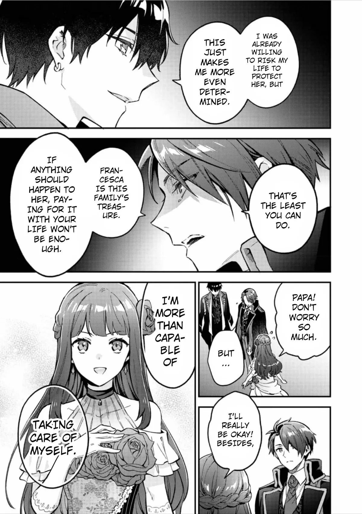 Akutou Ikka no Mana Musume, Tensei Saki mo Otome Game no Gokudou Reijou deshita: Saijoukyuu Rank no Akuyaku-sama, Sono Dekiai wa Fuyou desu! Chapter 8 Online - página 6