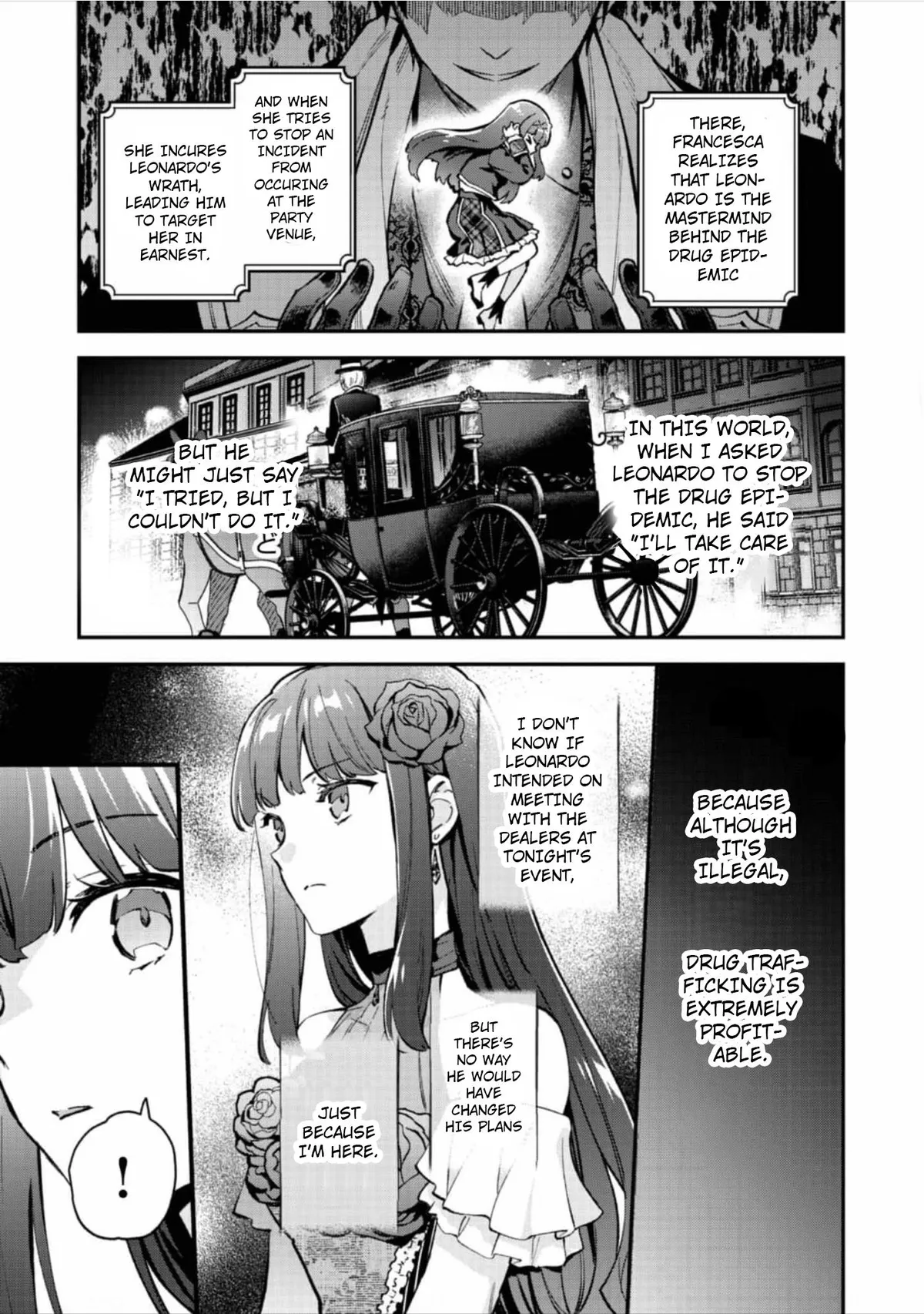 Akutou Ikka no Mana Musume, Tensei Saki mo Otome Game no Gokudou Reijou deshita: Saijoukyuu Rank no Akuyaku-sama, Sono Dekiai wa Fuyou desu! Chapter 8 Online - página 10