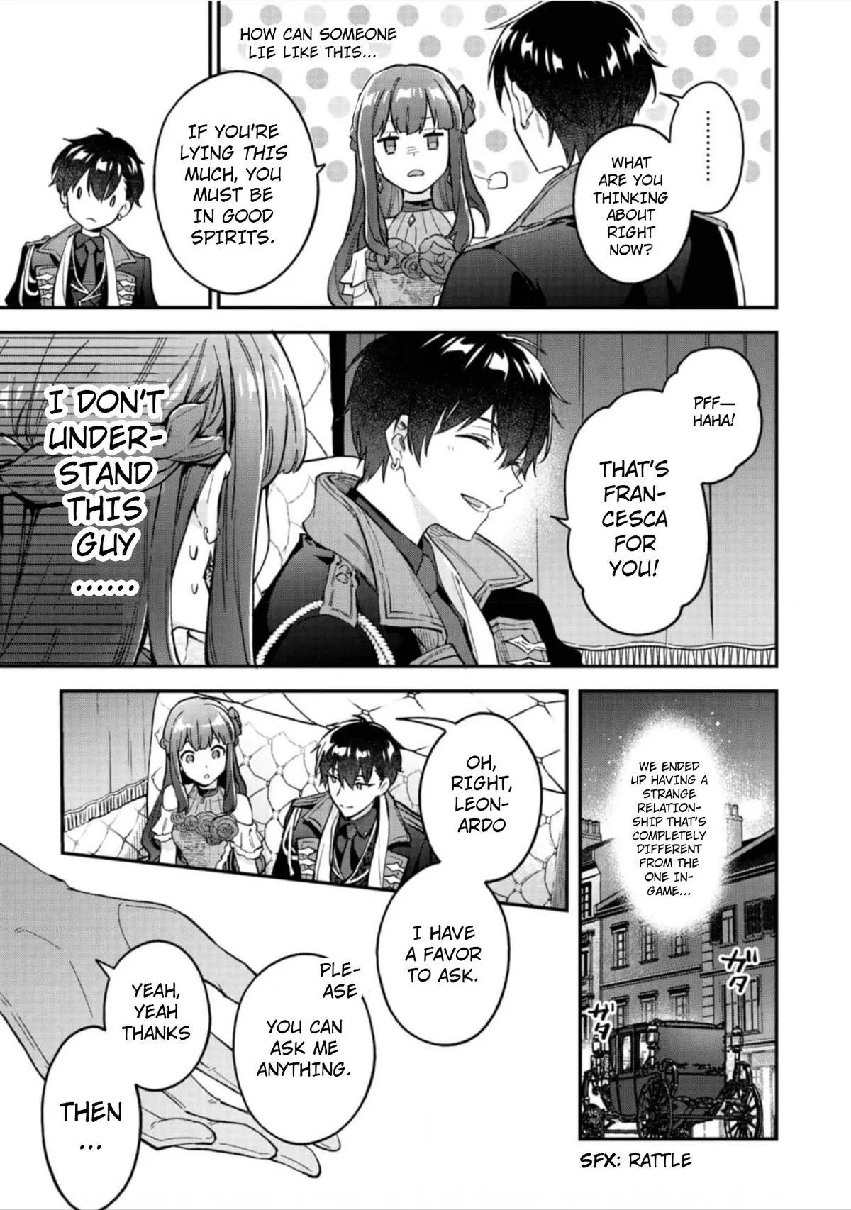 Akutou Ikka no Mana Musume, Tensei Saki mo Otome Game no Gokudou Reijou deshita: Saijoukyuu Rank no Akuyaku-sama, Sono Dekiai wa Fuyou desu! Chapter 8 Online - página 14