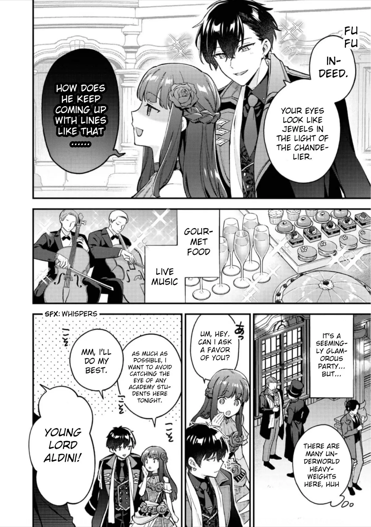Akutou Ikka no Mana Musume, Tensei Saki mo Otome Game no Gokudou Reijou deshita: Saijoukyuu Rank no Akuyaku-sama, Sono Dekiai wa Fuyou desu! Chapter 9 Online - página 3