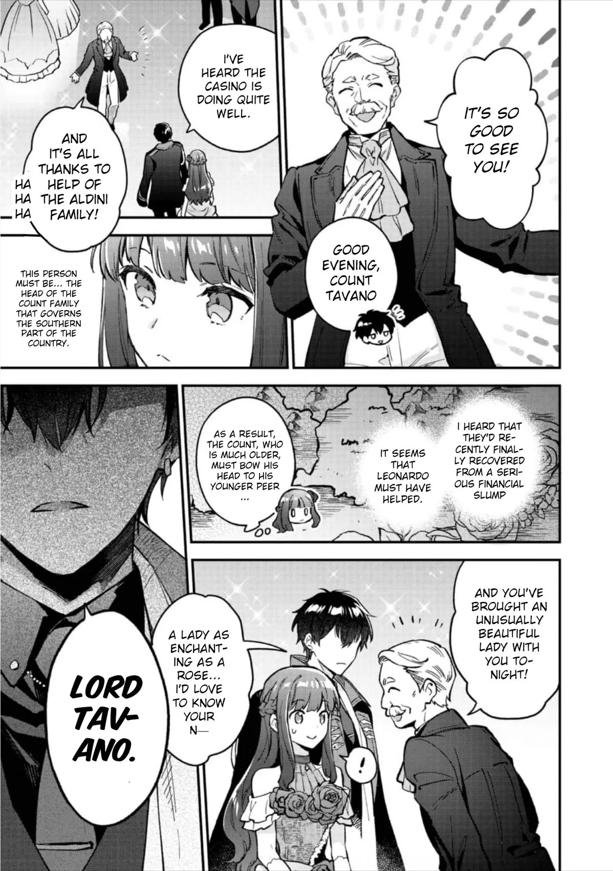 Akutou Ikka no Mana Musume, Tensei Saki mo Otome Game no Gokudou Reijou deshita: Saijoukyuu Rank no Akuyaku-sama, Sono Dekiai wa Fuyou desu! Chapter 9 Online - página 4