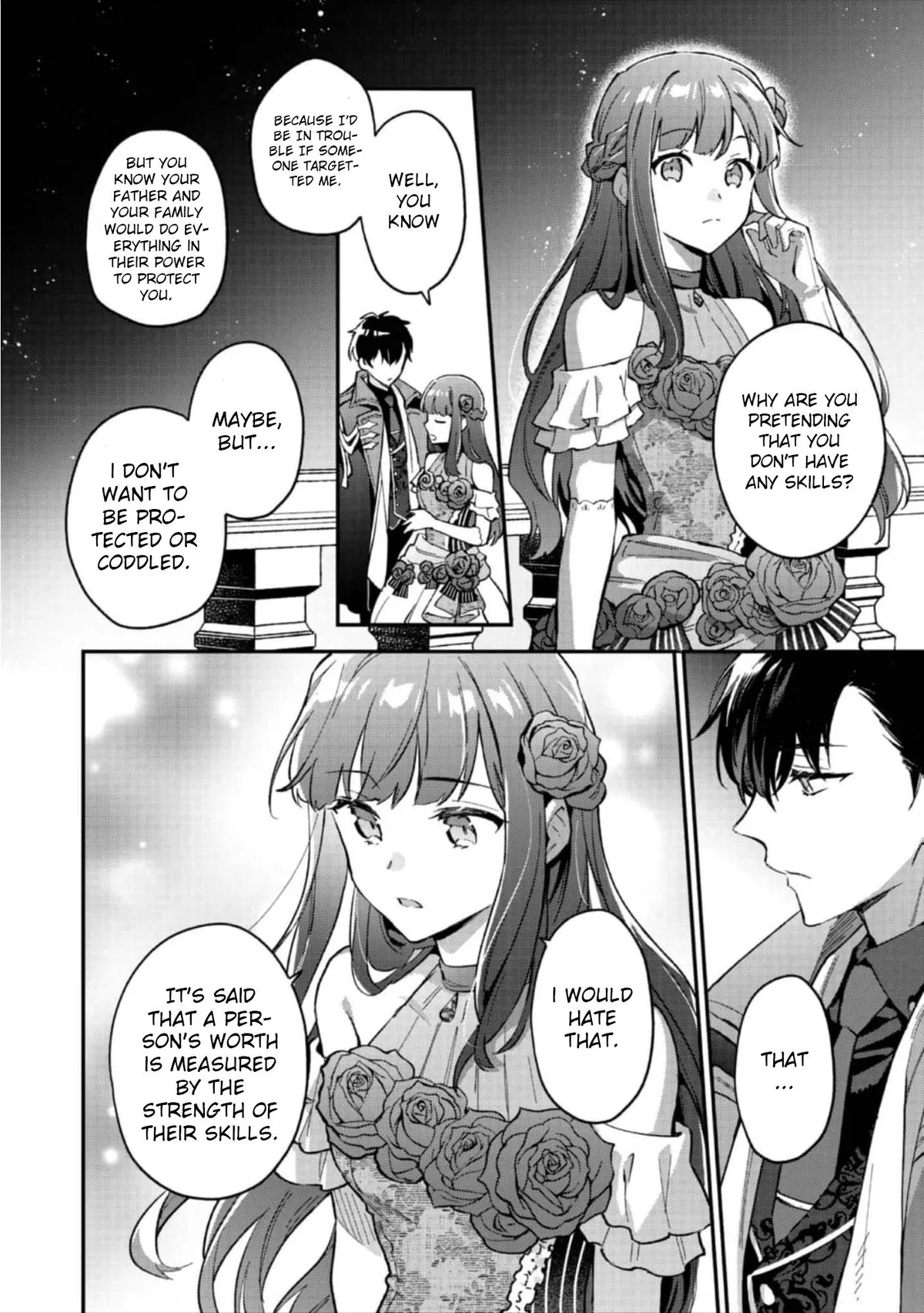 Akutou Ikka no Mana Musume, Tensei Saki mo Otome Game no Gokudou Reijou deshita: Saijoukyuu Rank no Akuyaku-sama, Sono Dekiai wa Fuyou desu! Chapter 9 Online - página 15