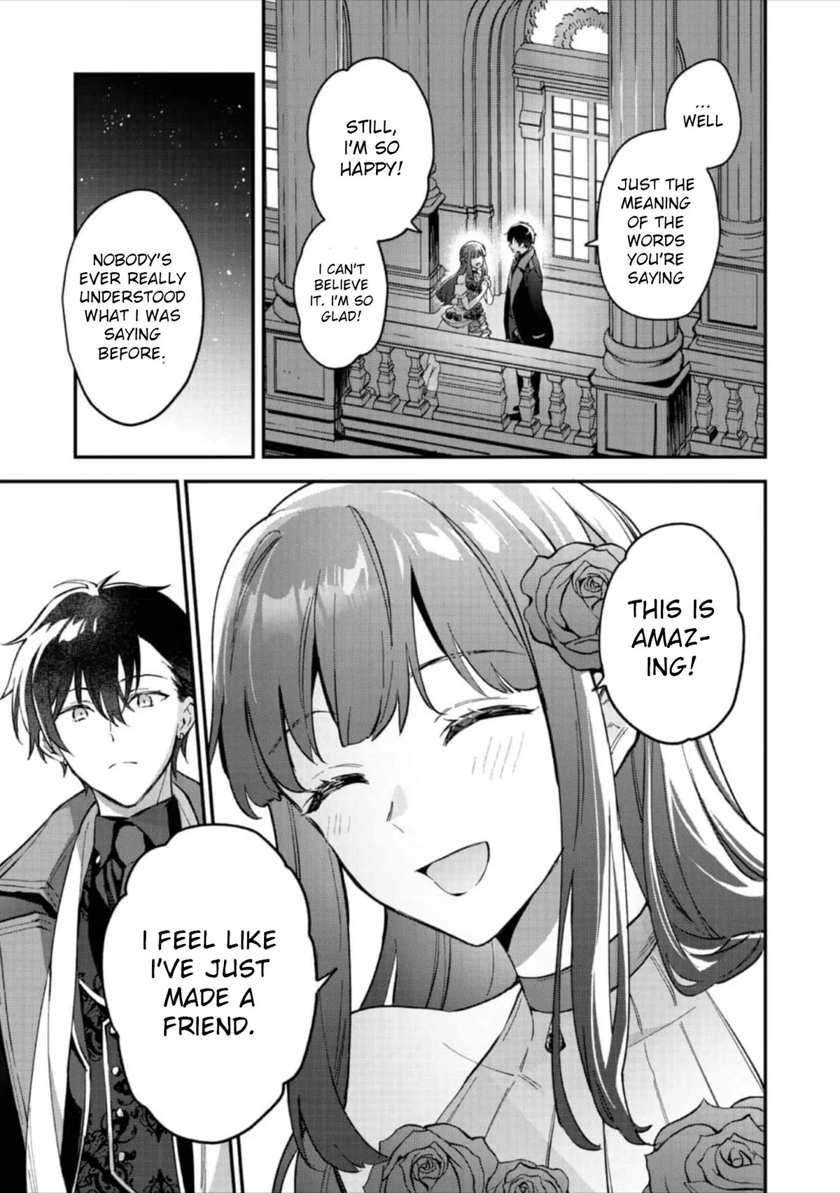 Akutou Ikka no Mana Musume, Tensei Saki mo Otome Game no Gokudou Reijou deshita: Saijoukyuu Rank no Akuyaku-sama, Sono Dekiai wa Fuyou desu! Chapter 9 Online - página 18