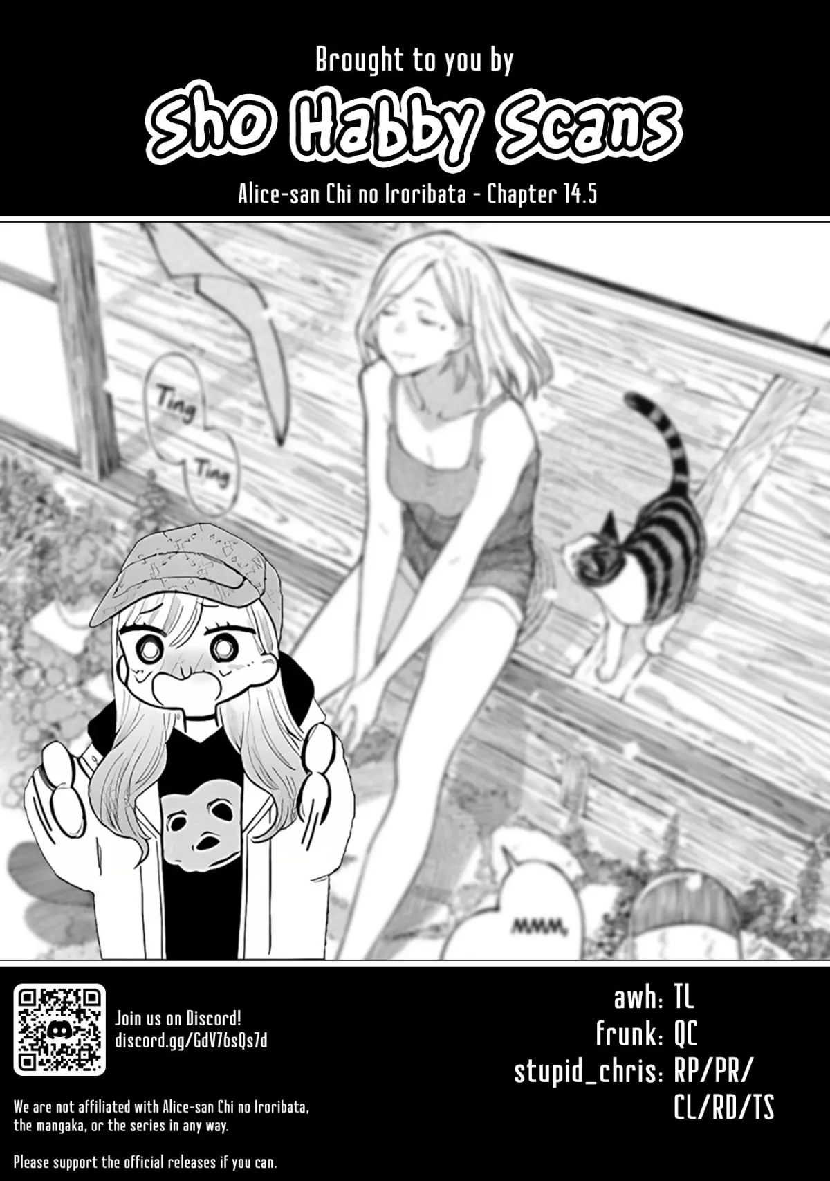 Alice-san Chi no Iroribata Chapter 14.5 Online - página 20
