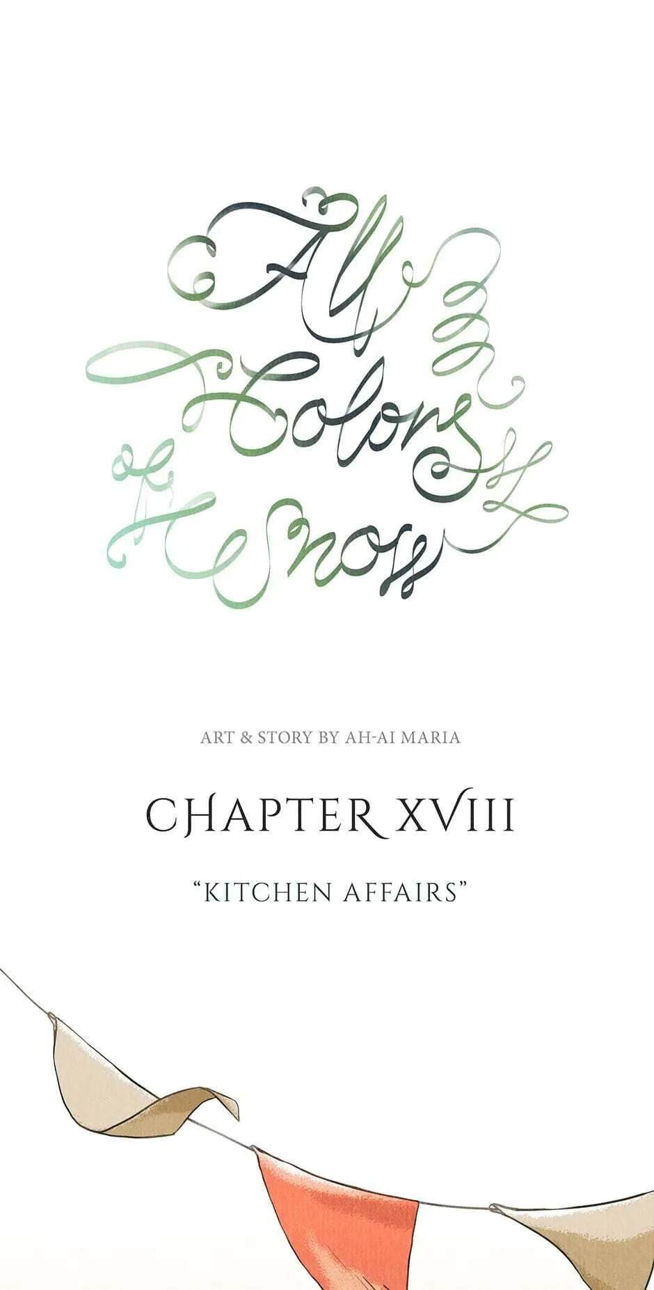 All Colors of Snow Chapter 18 Online - página 1