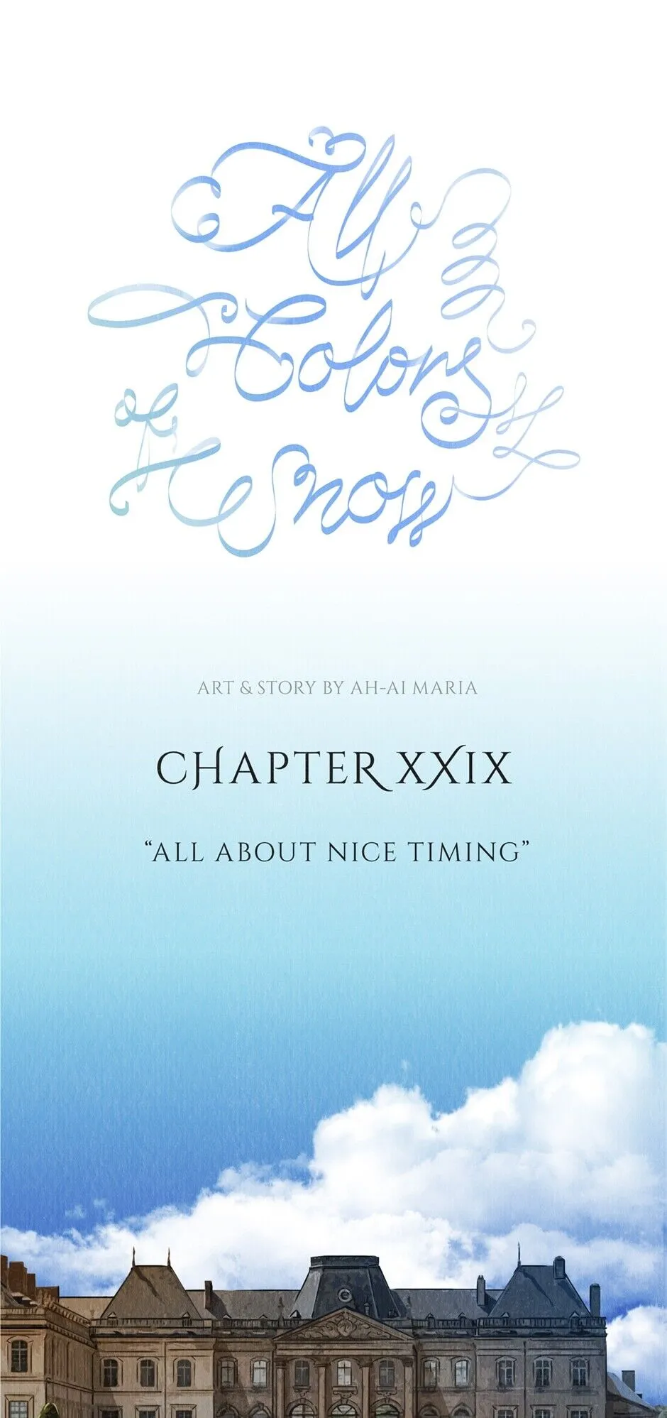 All Colors of Snow Chapter 29 Online - página 1