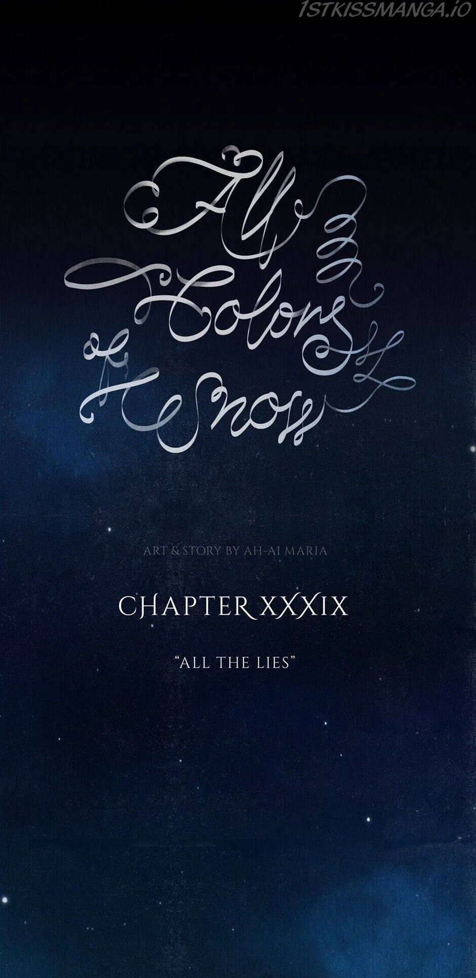 All Colors of Snow Chapter 39 Online - página 1
