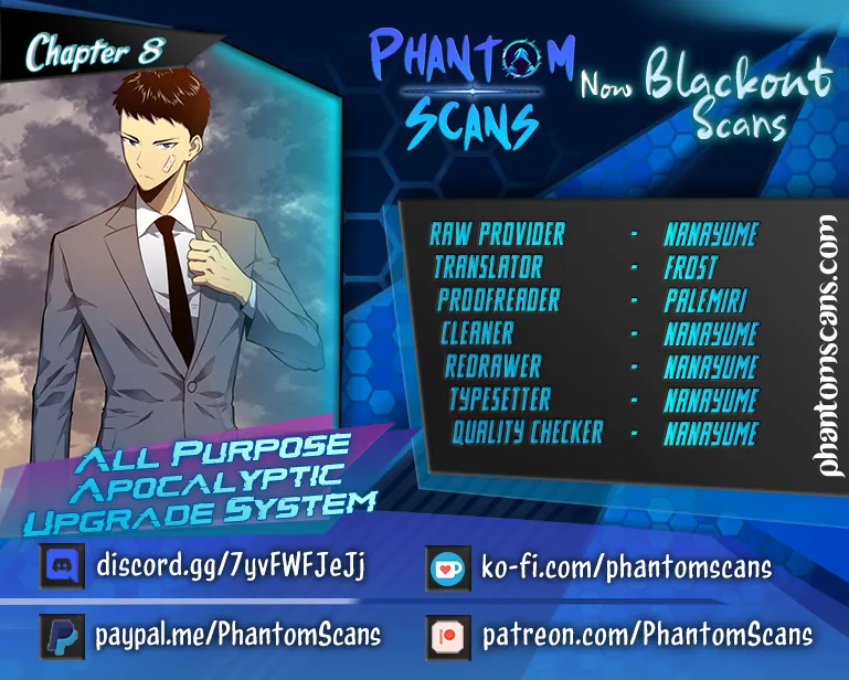 All Purpose Apocalyptic Upgrade System Chapter 8 Online - página 1