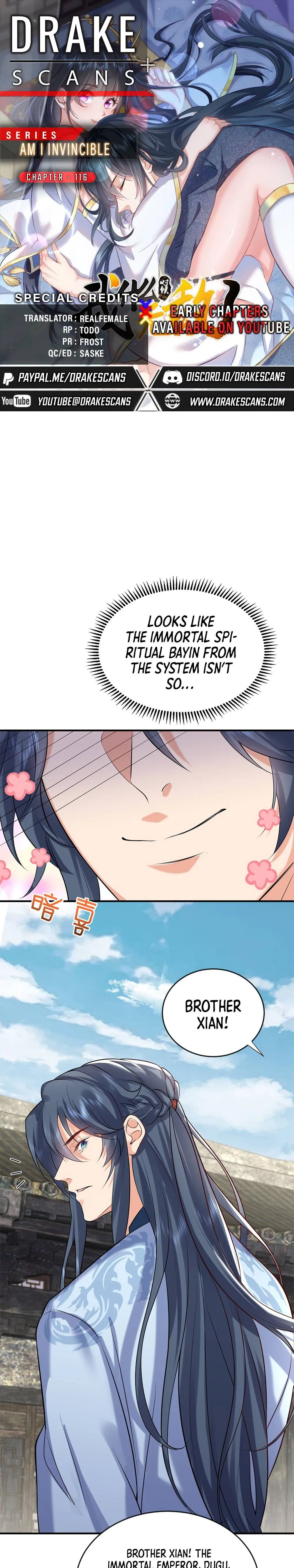 Am I Invincible Chapter 116 Online - página 1