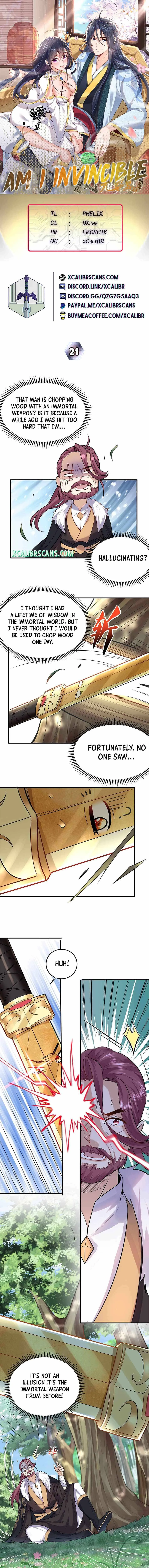 Am I Invincible Chapter 21 Online - página 1