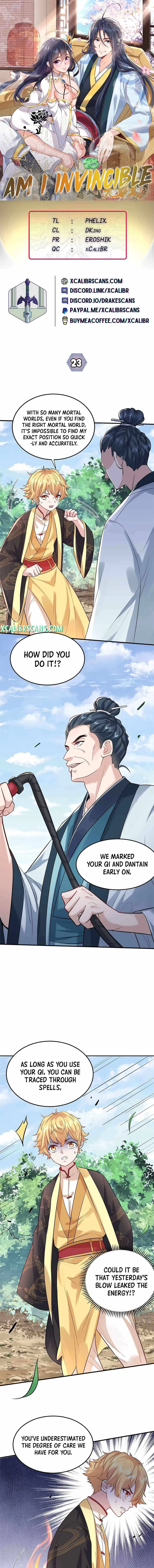 Am I Invincible Chapter 23 Online - página 1