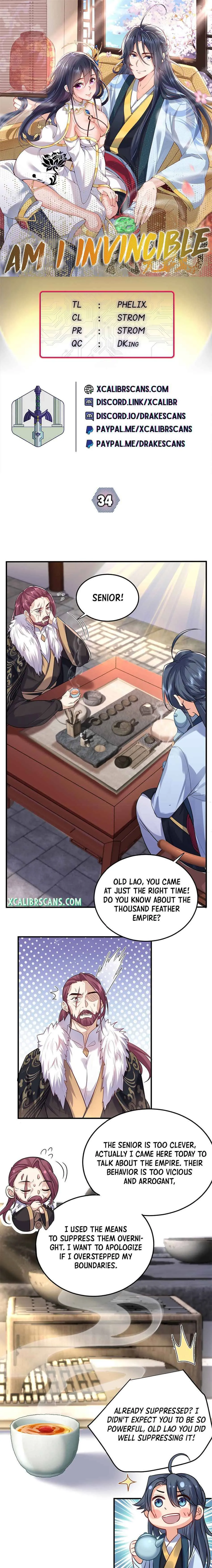Am I Invincible Chapter 34 Online - página 1