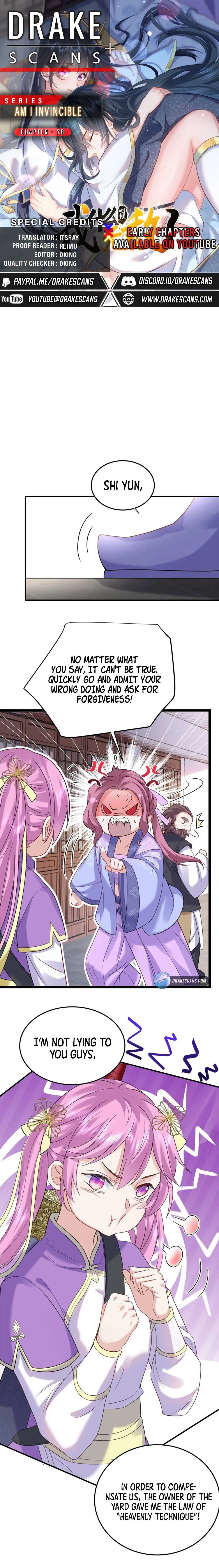Am I Invincible Chapter 78 Online - página 1