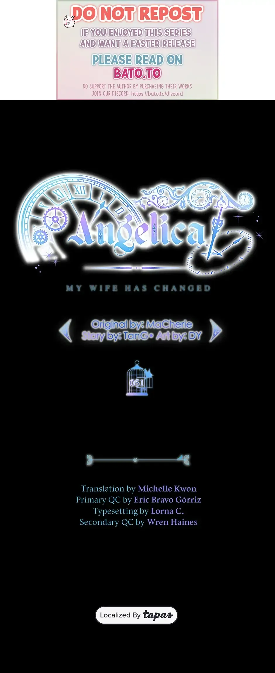 Angelica: My wife has changed Chapter 51 Online - página 1