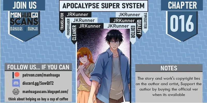 apocalyptic super system Chapter 16 Online - página 1