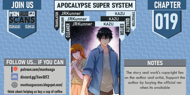 apocalyptic super system Chapter 19 Online - página 1
