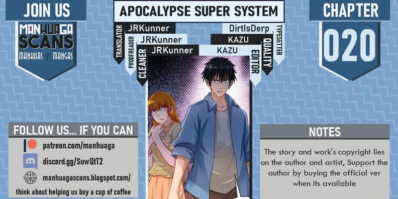 apocalyptic super system Chapter 20 Online - página 1