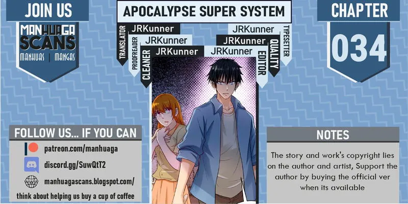 apocalyptic super system Chapter 34 Online - página 1