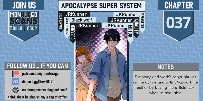 apocalyptic super system Chapter 37 Online - página 1