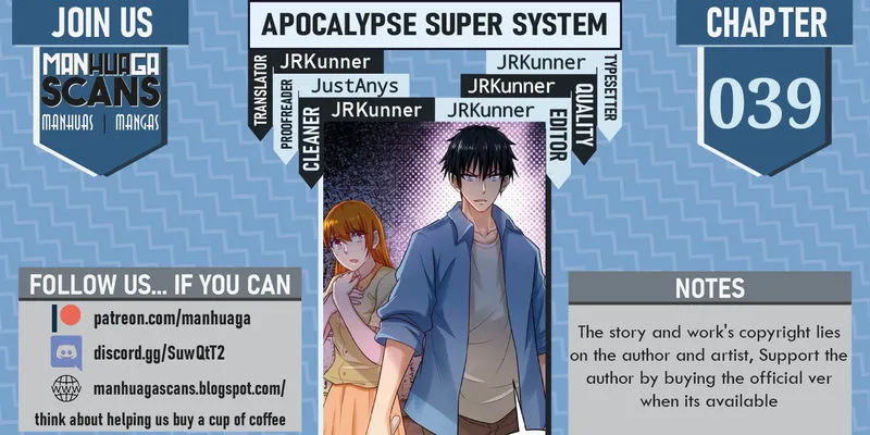 apocalyptic super system Chapter 39 Online - página 1