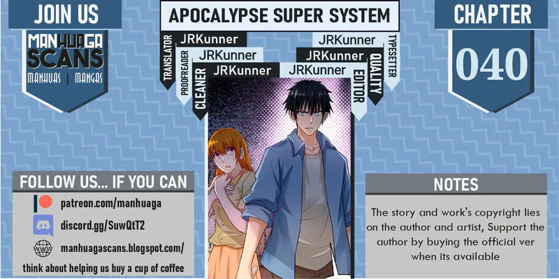 apocalyptic super system Chapter 40 Online - página 1
