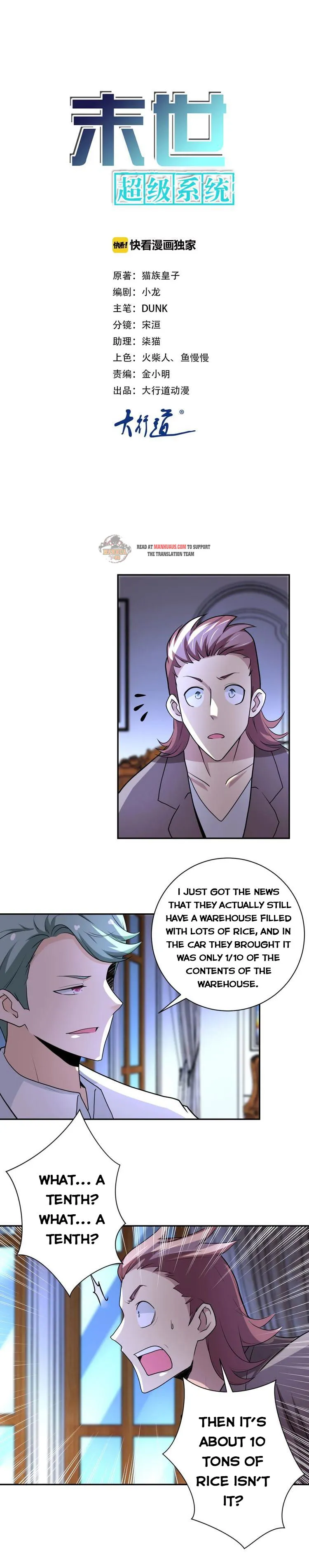 apocalyptic super system Chapter 61 Online - página 1