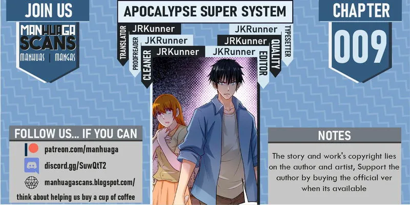 apocalyptic super system Chapter 9 Online - página 1