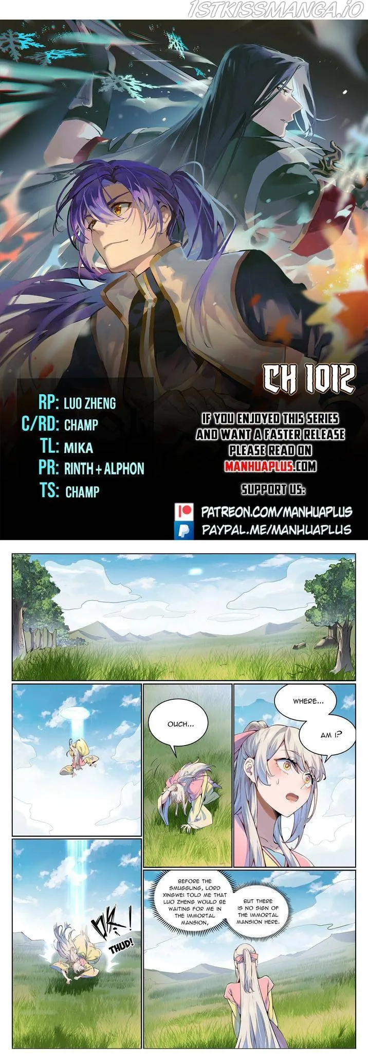 Apotheosis Chapter 1012 Online - página 1