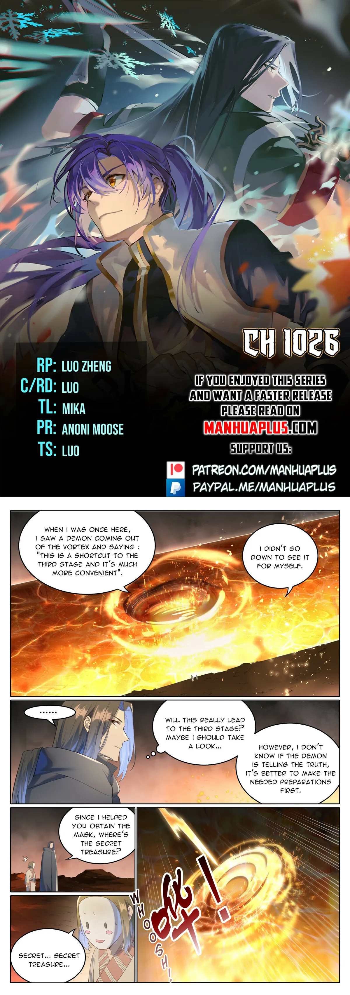 Apotheosis Chapter 1026 Online - página 1