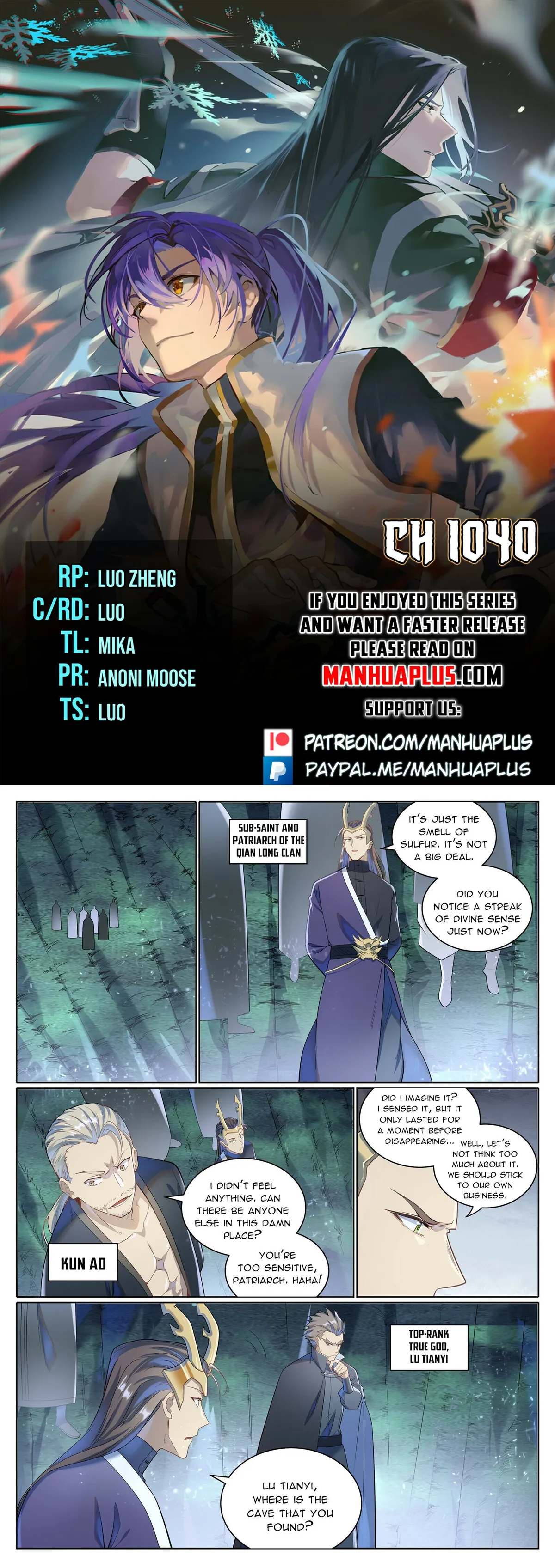 Apotheosis Chapter 1040 Online - página 1