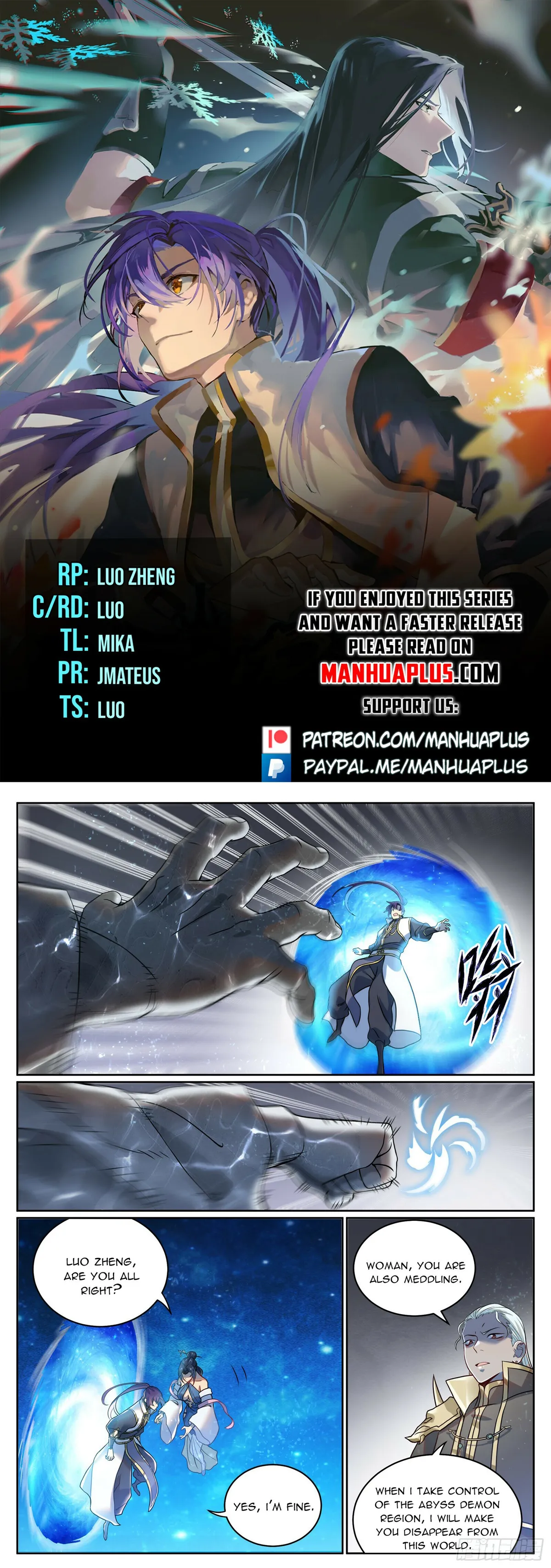 Apotheosis Chapter 1073 Online - página 1