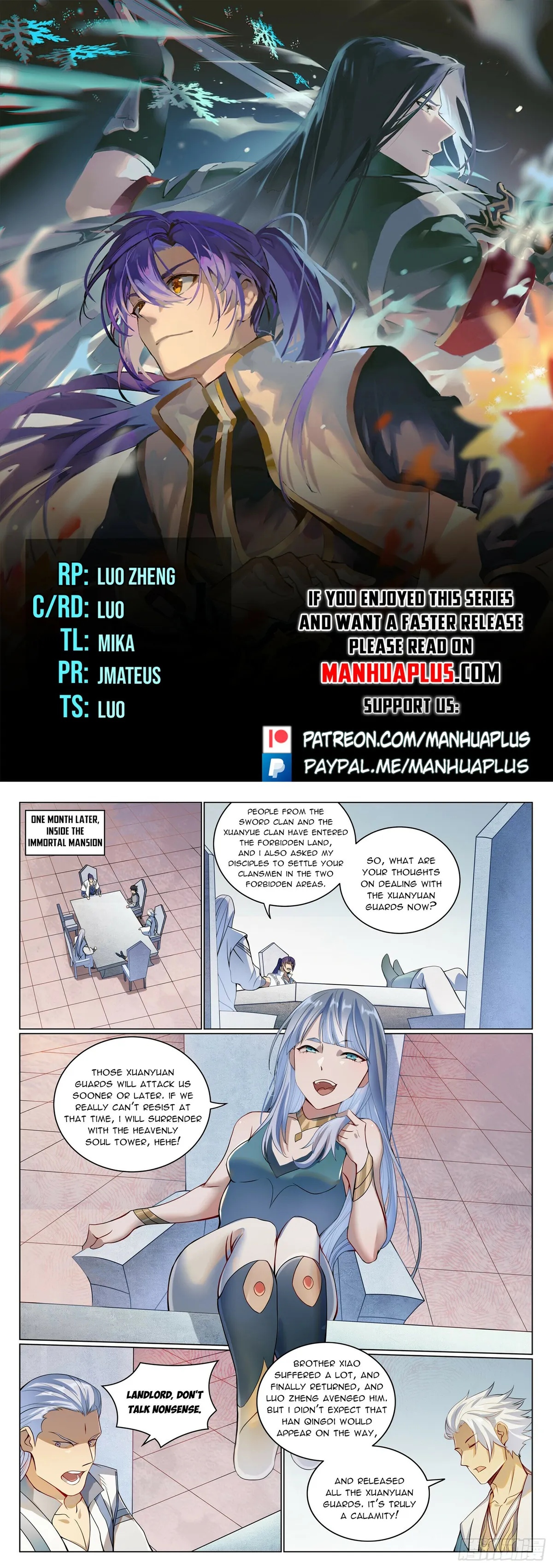 Apotheosis Chapter 1095 Online - página 1