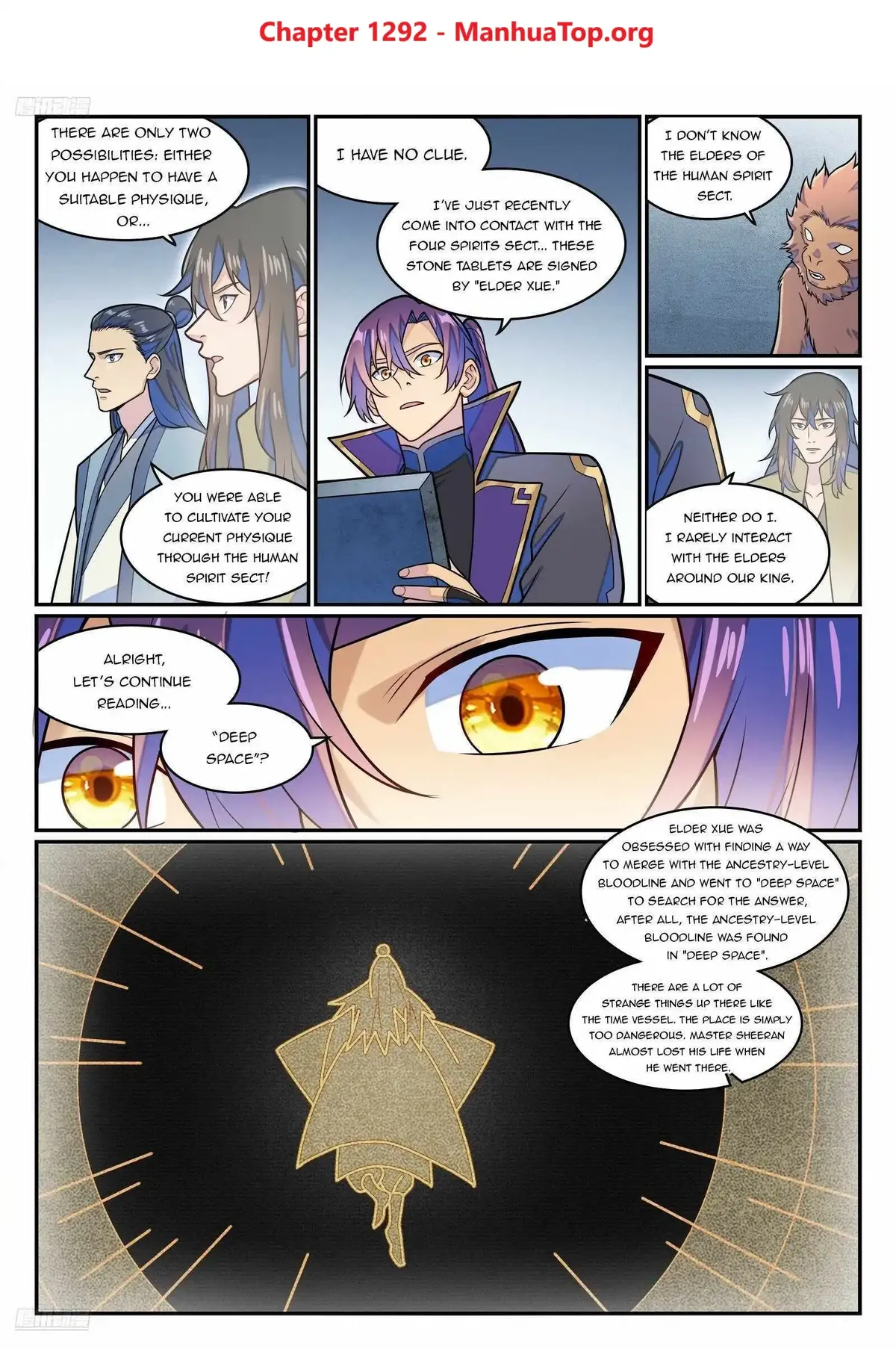 Apotheosis Chapter 1292 Online - página 1
