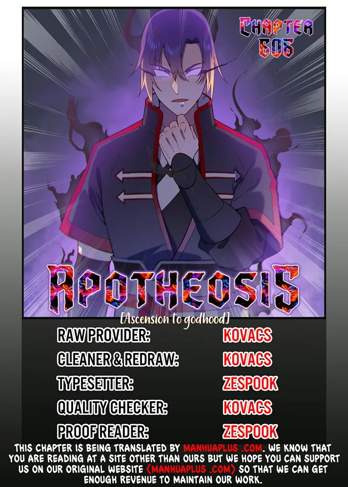 Apotheosis Chapter 606 Online - página 1