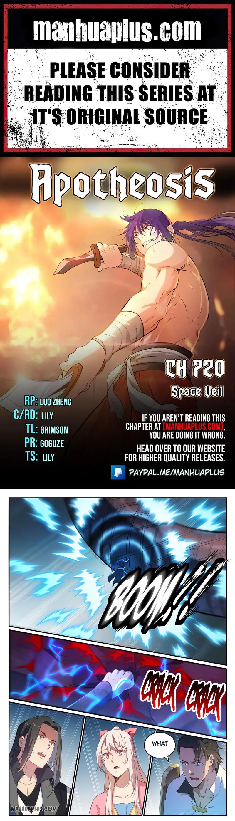 Apotheosis Chapter 720 Online - página 1