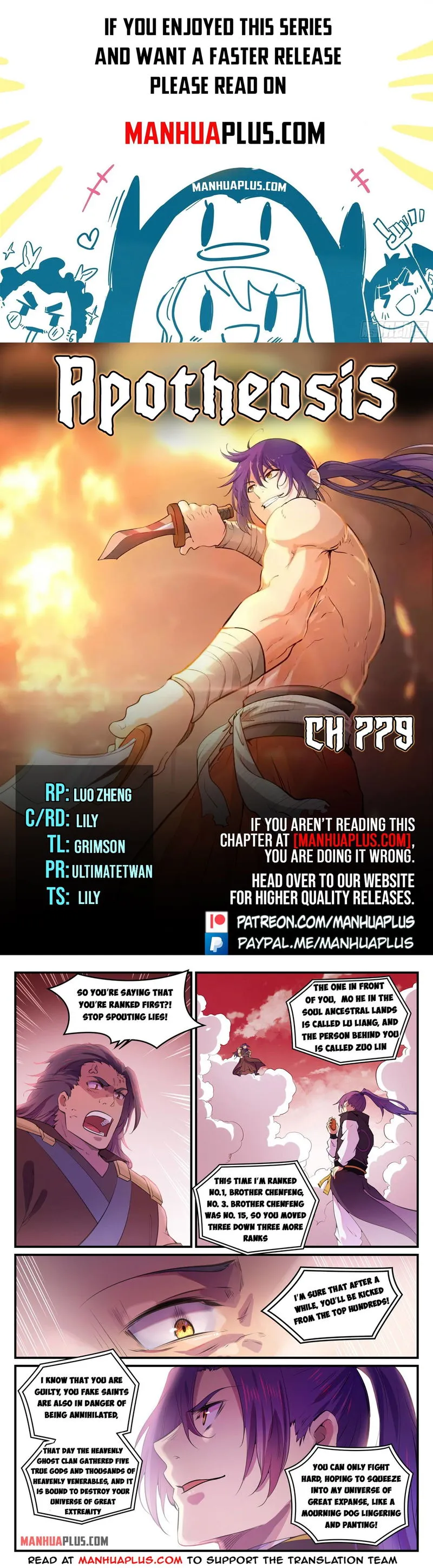 Apotheosis Chapter 779 Online - página 1