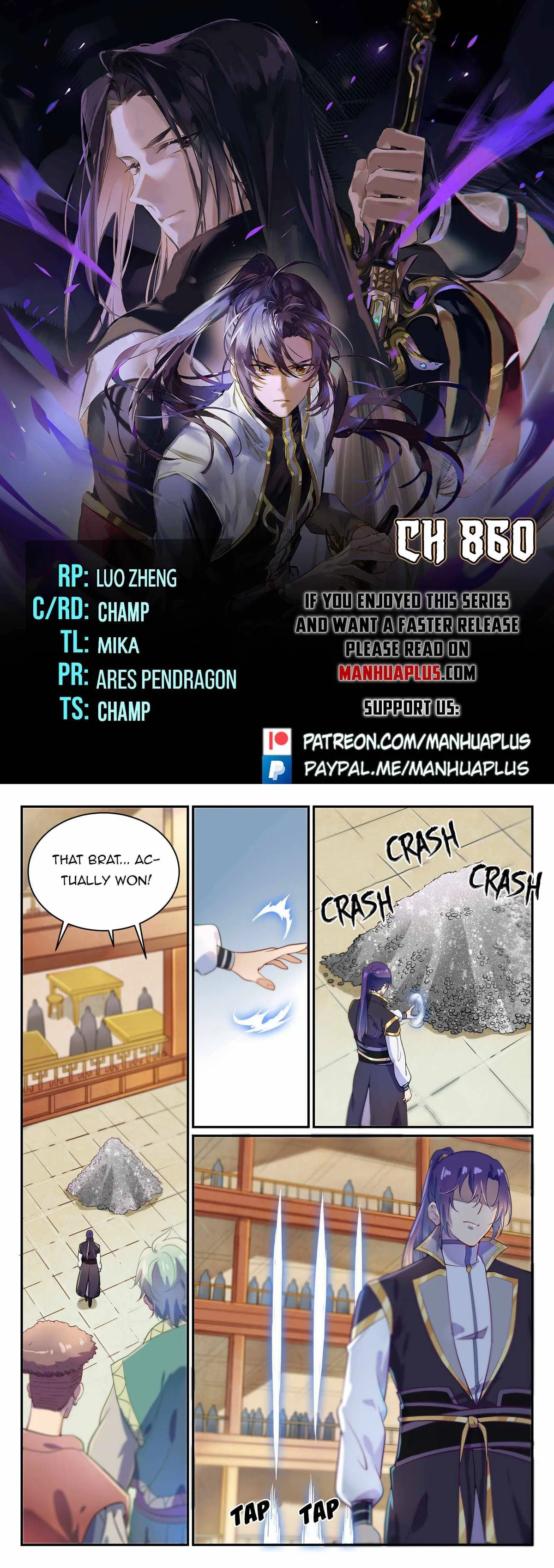 Apotheosis Chapter 860 Online - página 1