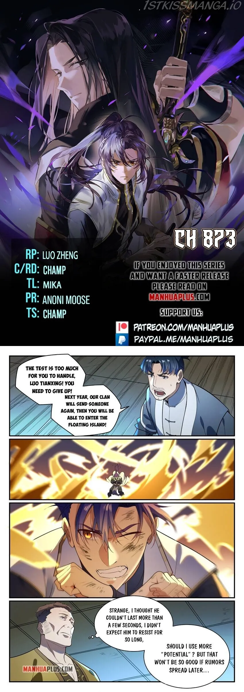 Apotheosis Chapter 873 Online - página 2