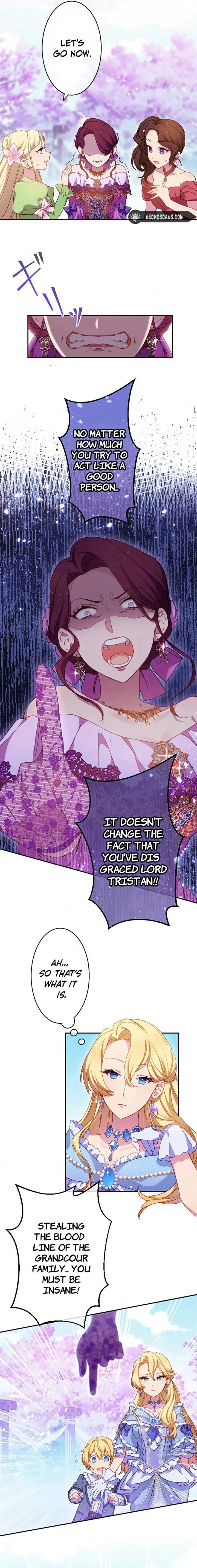 As a Reincarnated Villainess and a Single Mother, I’ve Secured the Love Route! Chapter 6 Online - página 5