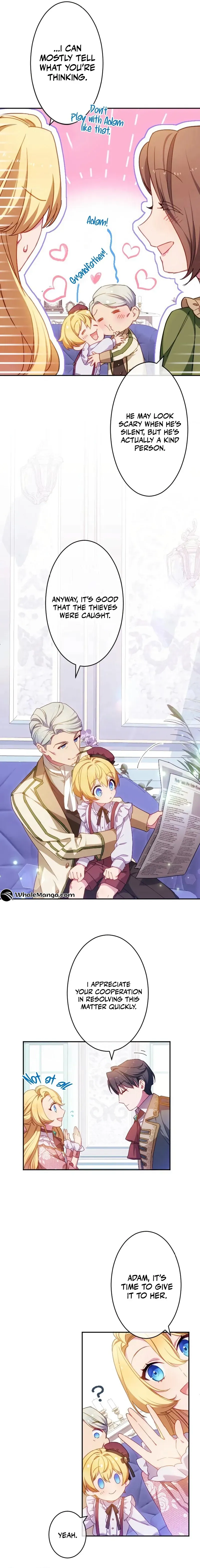 As a Reincarnated Villainess and a Single Mother, I’ve Secured the Love Route! Chapter 9 Online - página 5