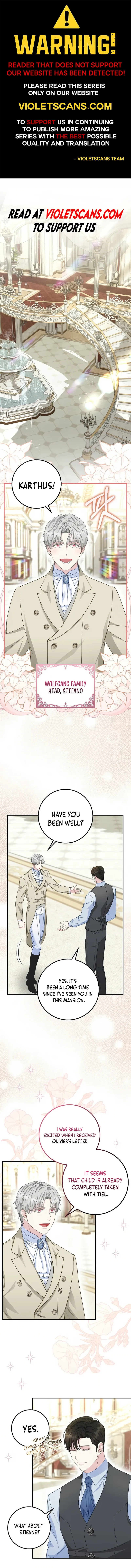 Baby Snow Leopard of the Black Leopard Family Chapter 30 Online - página 1
